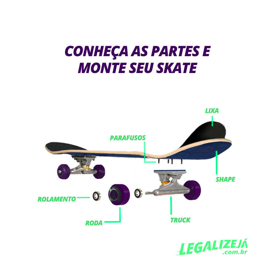 Fantastic Hospitality did not notice Monte seu Skate Legalize – Personalizado – Legalize Já